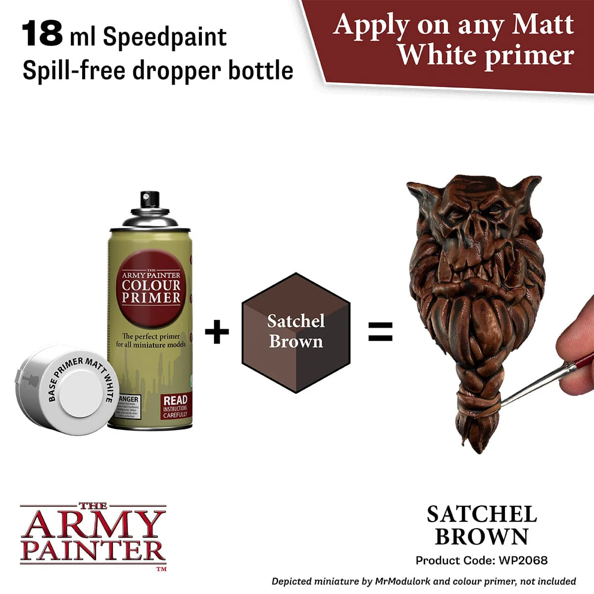 Army Painter Speedpaint 18ml - Satchel Brown - Image 2