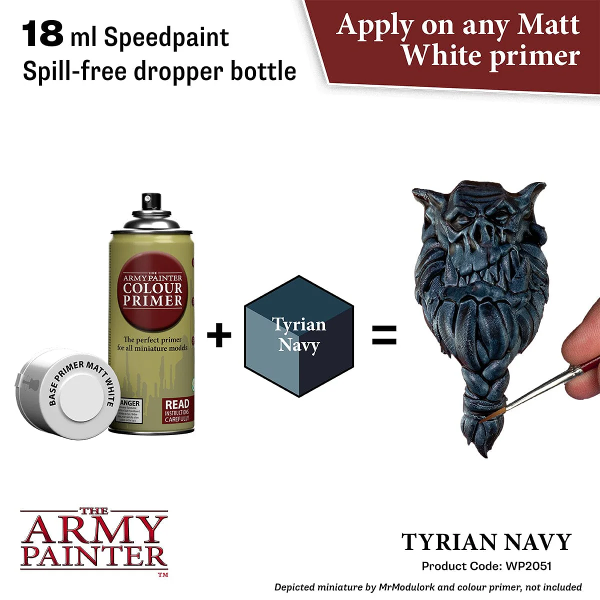 Army Painter Speedpaint 18ml - Tyrian Navy - Image 2