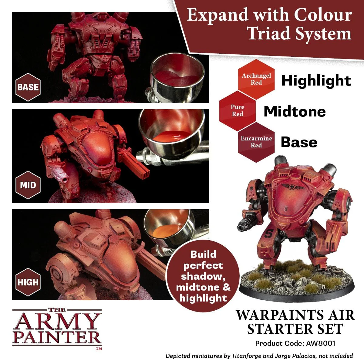 Army Painter Warpaints Air Starter Set - Image 2