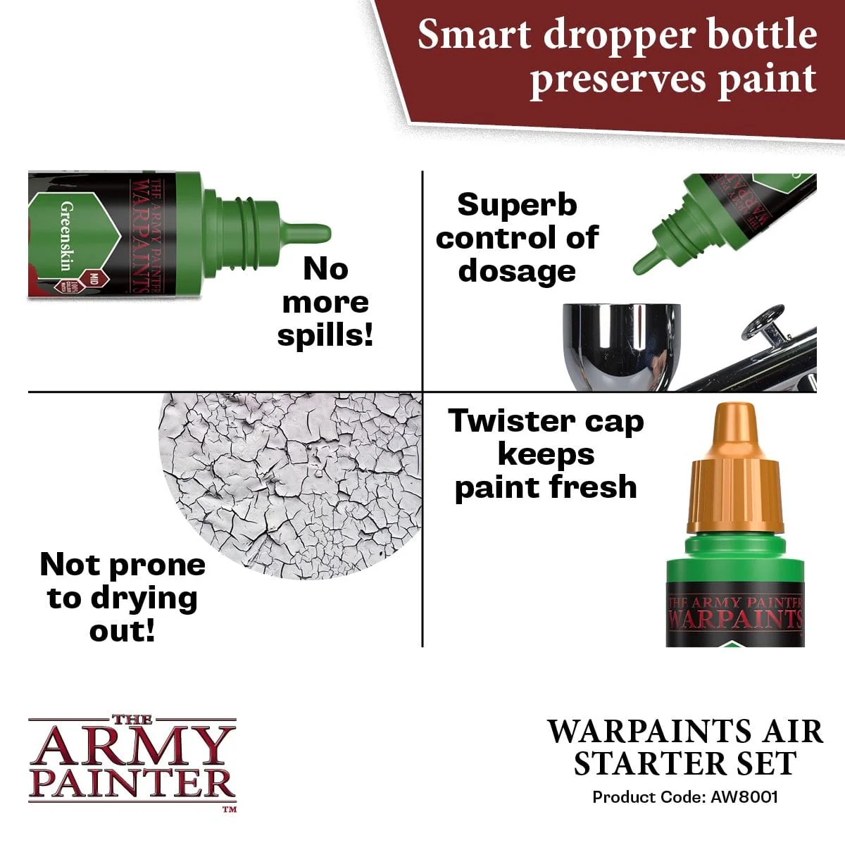 Army Painter Warpaints Air Starter Set - Image 3