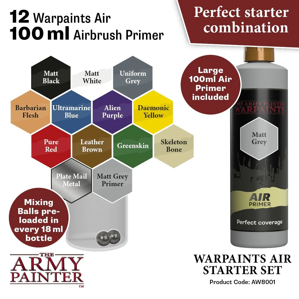 Army Painter Warpaints Air Starter Set - Image 5