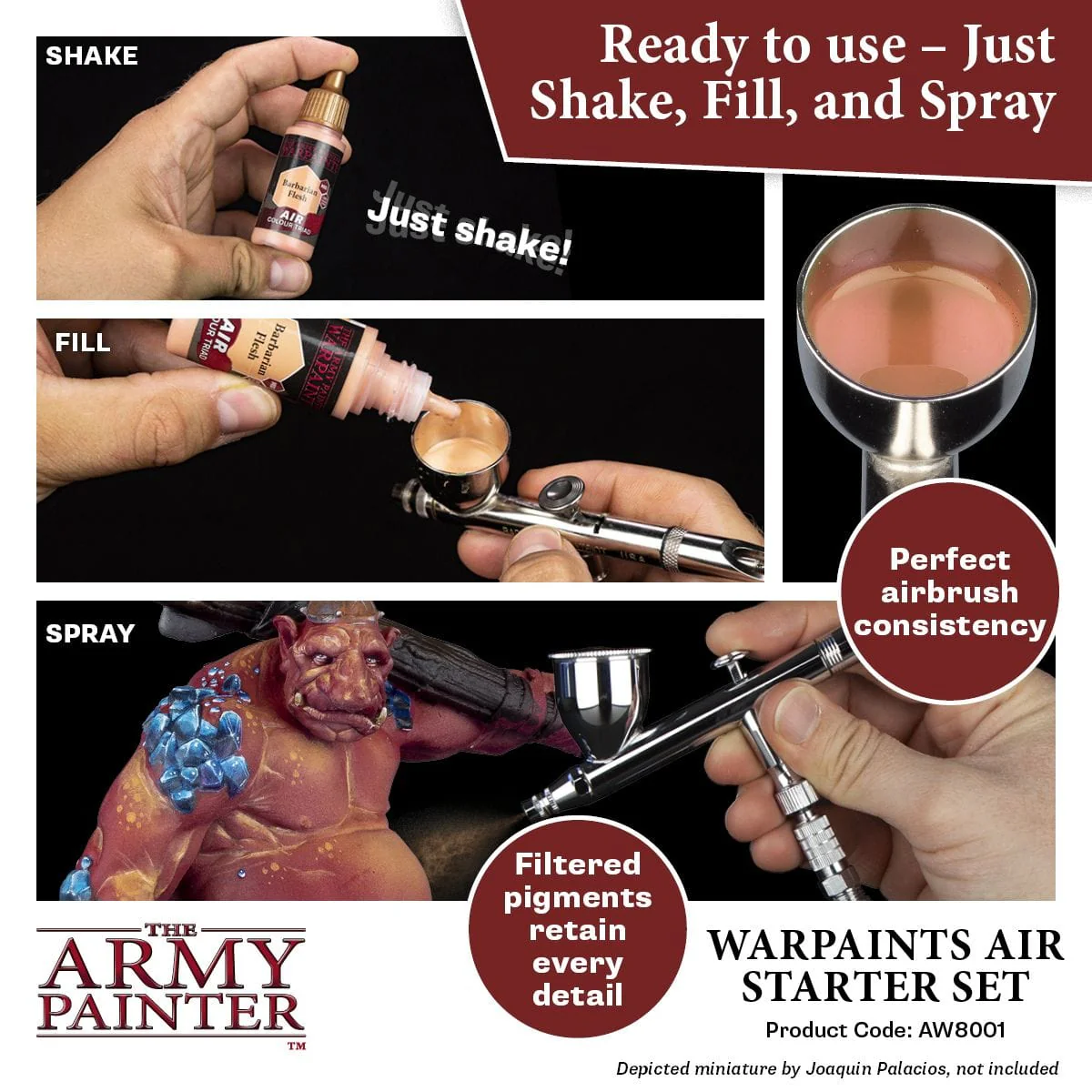 Army Painter Warpaints Air Starter Set - Image 6