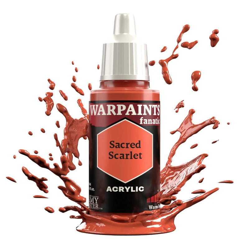 Army Painter Warpaints Fanatic 18ml- Sacred Scarlet