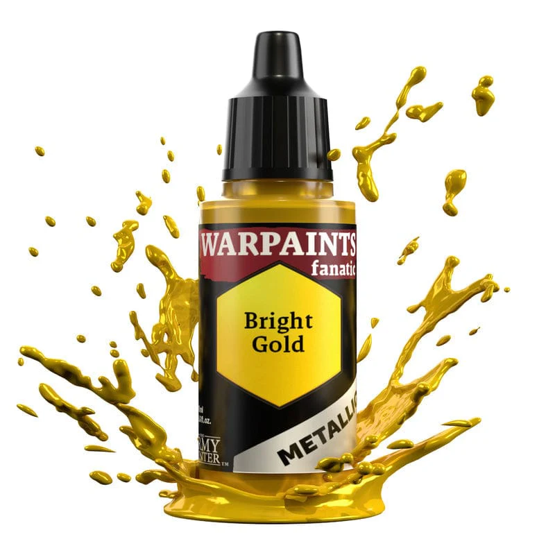 Army Painter Warpaints Fanatic Metallics 18ml- Bright Gold