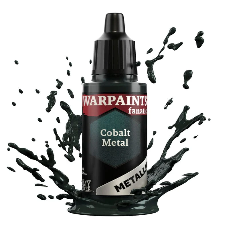 Army Painter Warpaints Fanatic Metallics 18ml- Cobalt Metal