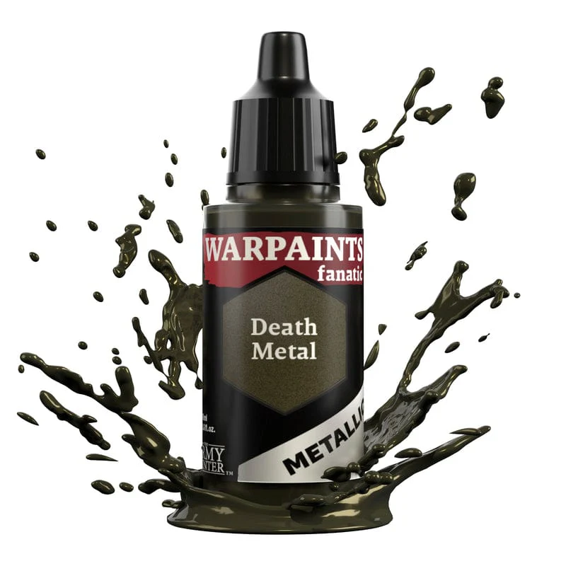 Army Painter Warpaints Fanatic Metallics 18ml- Death Metal