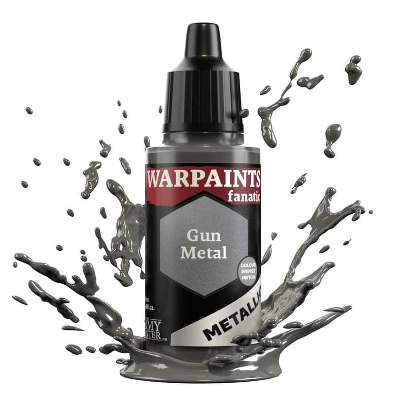 Army Painter Warpaints Fanatic Metallics 18ml- Gun Metal