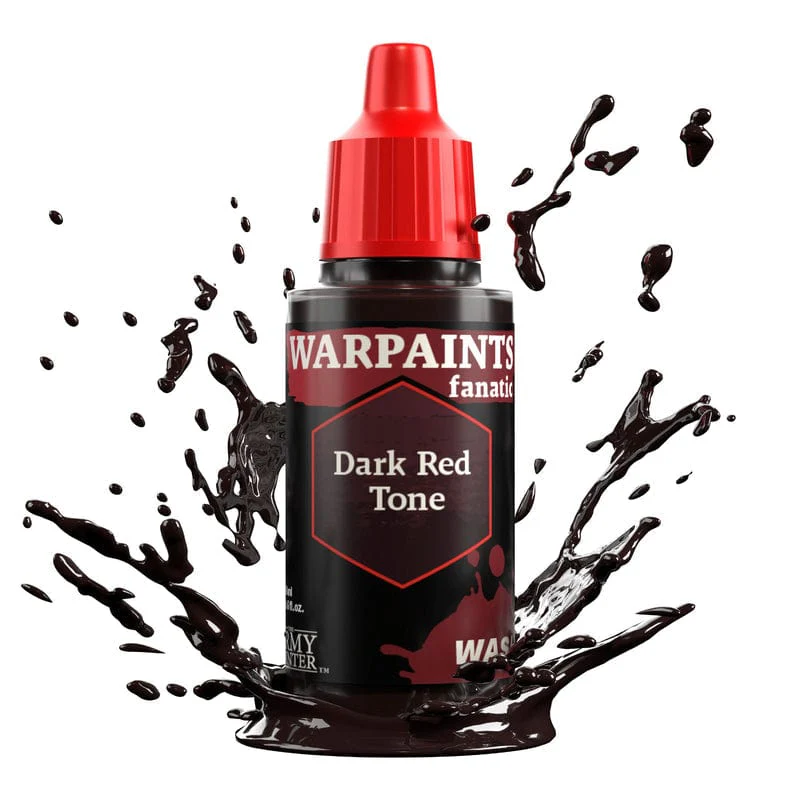 Army Painter Warpaints Fanatic Wash 18ml- Dark Red Tone