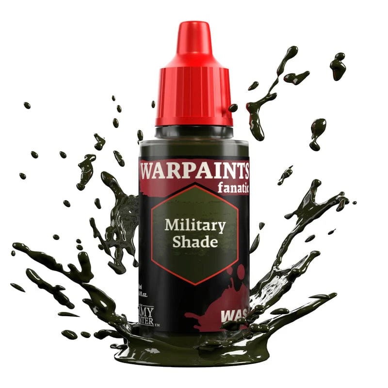 Army Painter Warpaints Fanatic Wash 18ml - Military Shade