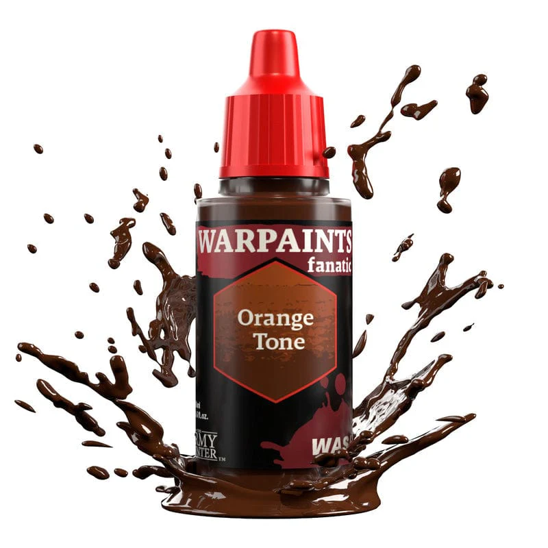 Army Painter Warpaints Fanatic Wash 18ml- Orange Tone