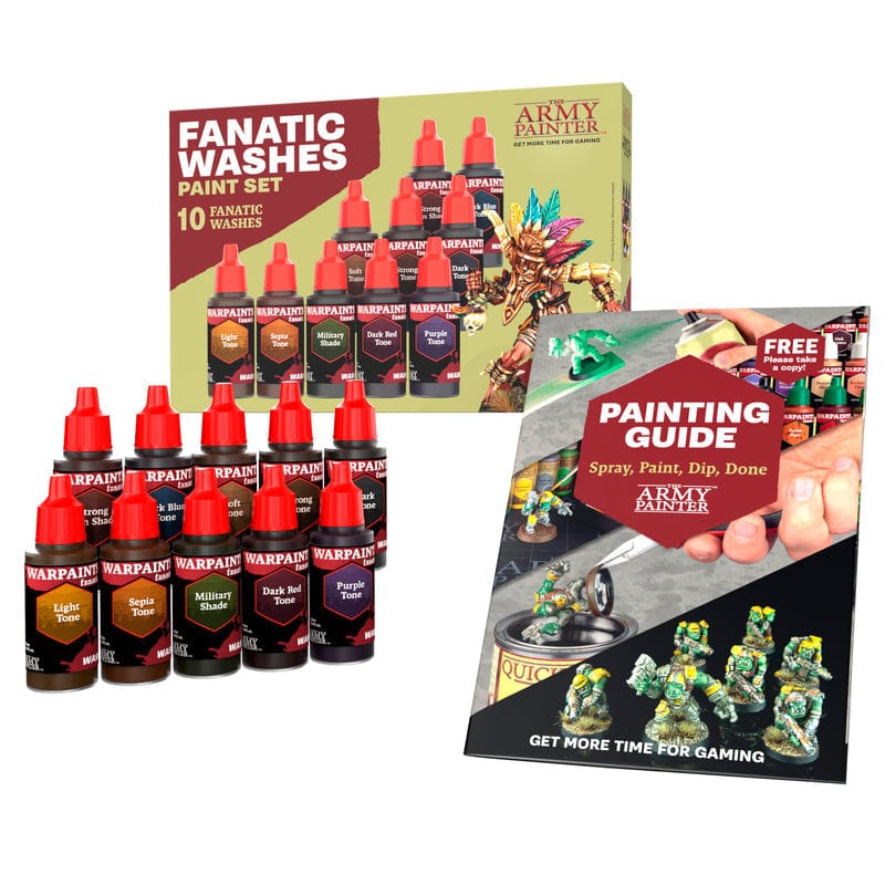 Army Painter Warpaints Fanatic Washes Paint Set - Image 2