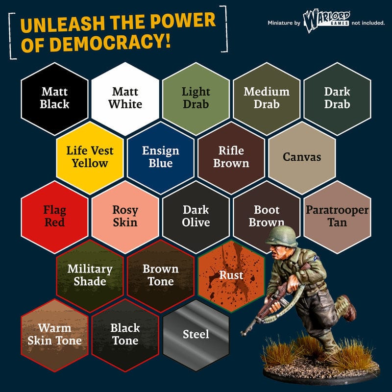 Army Painter Warpaints Historical: WWII American Set - Image 2