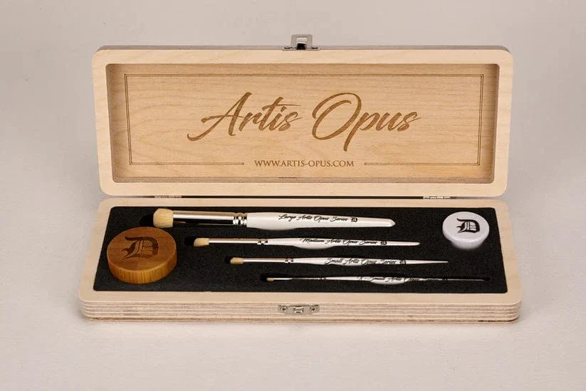 Artis Opus Series D - Dry Brush Set (4-brushes) - Image 2