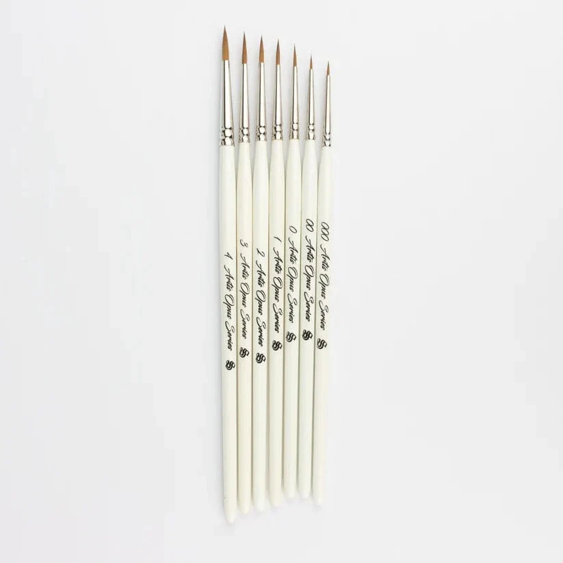 Artis Opus Series S - Highest Quality Kolinsky Sable - CHOOSE YOUR SIZE