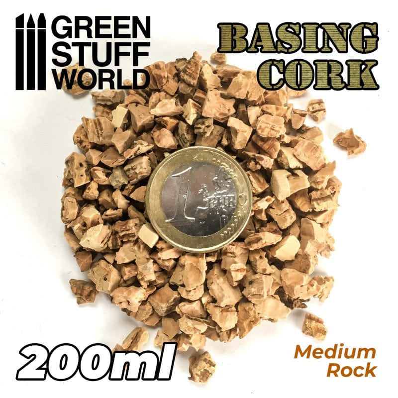 Basing Cork Grit - Medium Rock 200ml - Image 2
