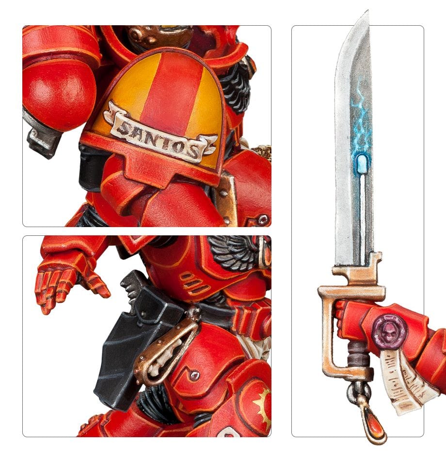 Blood Angels Primaris Lieutenant Tolmeron - Image 2