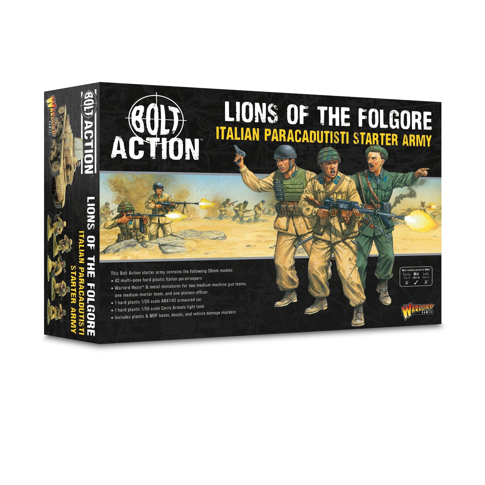 Bolt Action 3ed - Lions of the Folgore - Italian Paracadutisti starter army - Image 11
