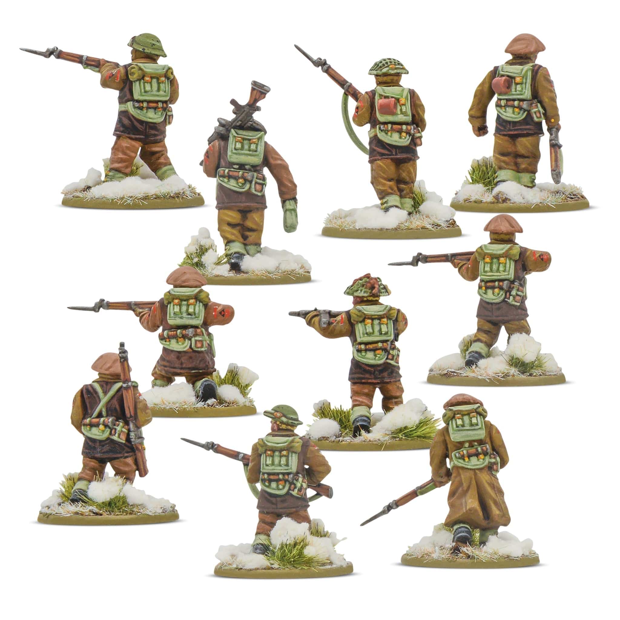 Bolt Action 3ed - British & Canadian Infantry Platoon (Winter) - Image 3