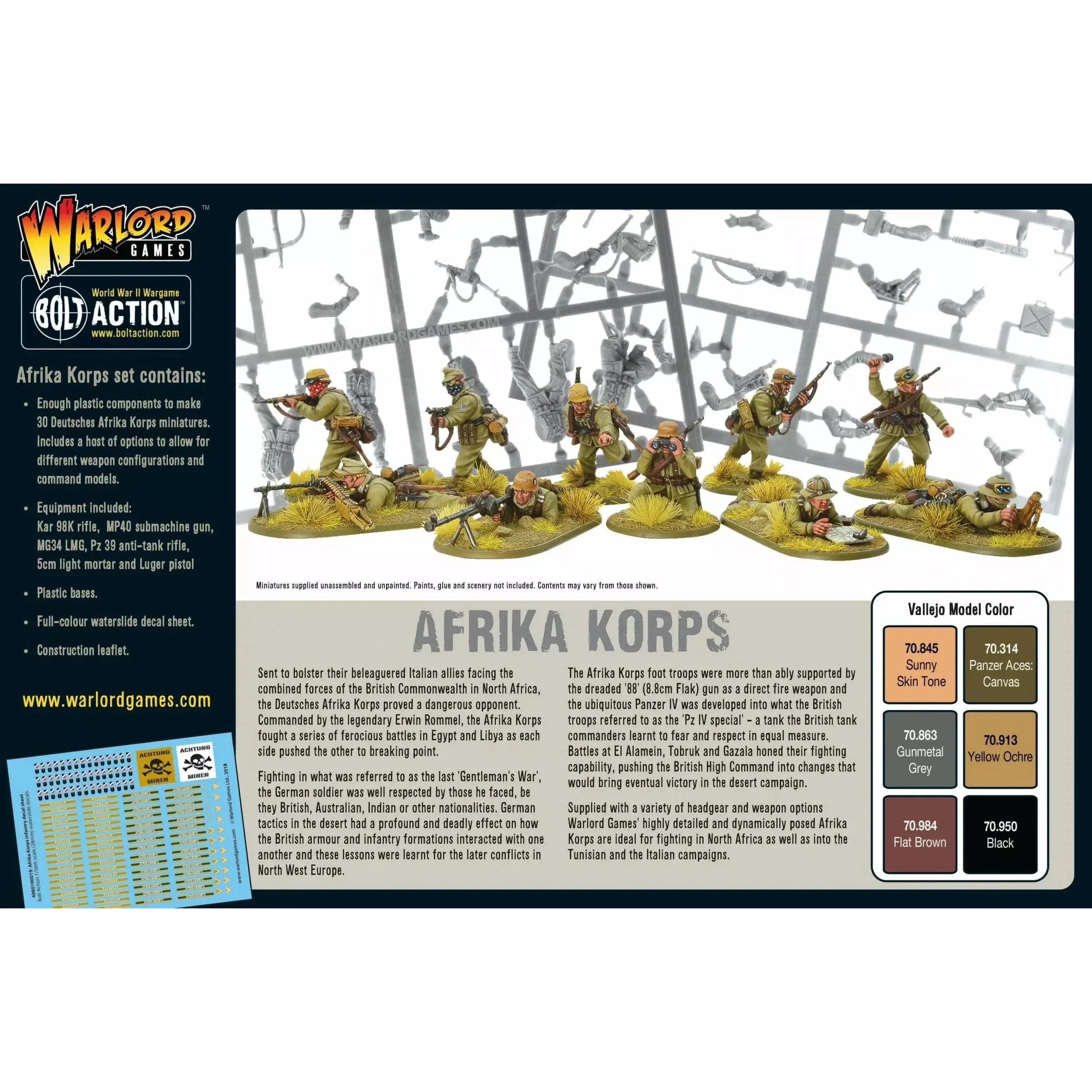 Bolt Action Afrika Korps German Grenadiers - Image 2