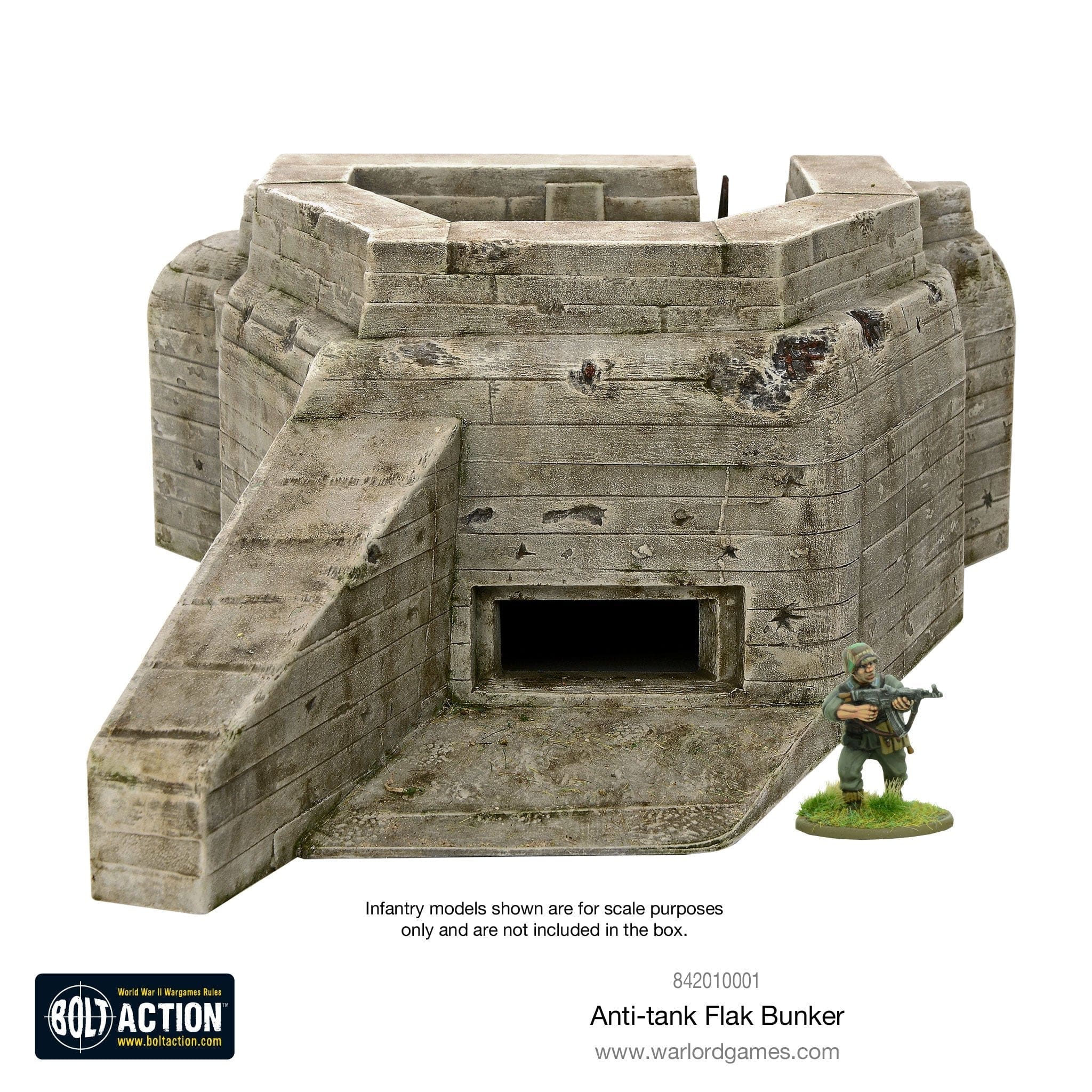 Bolt Action Anti-Tank / Flak Bunker - Image 2