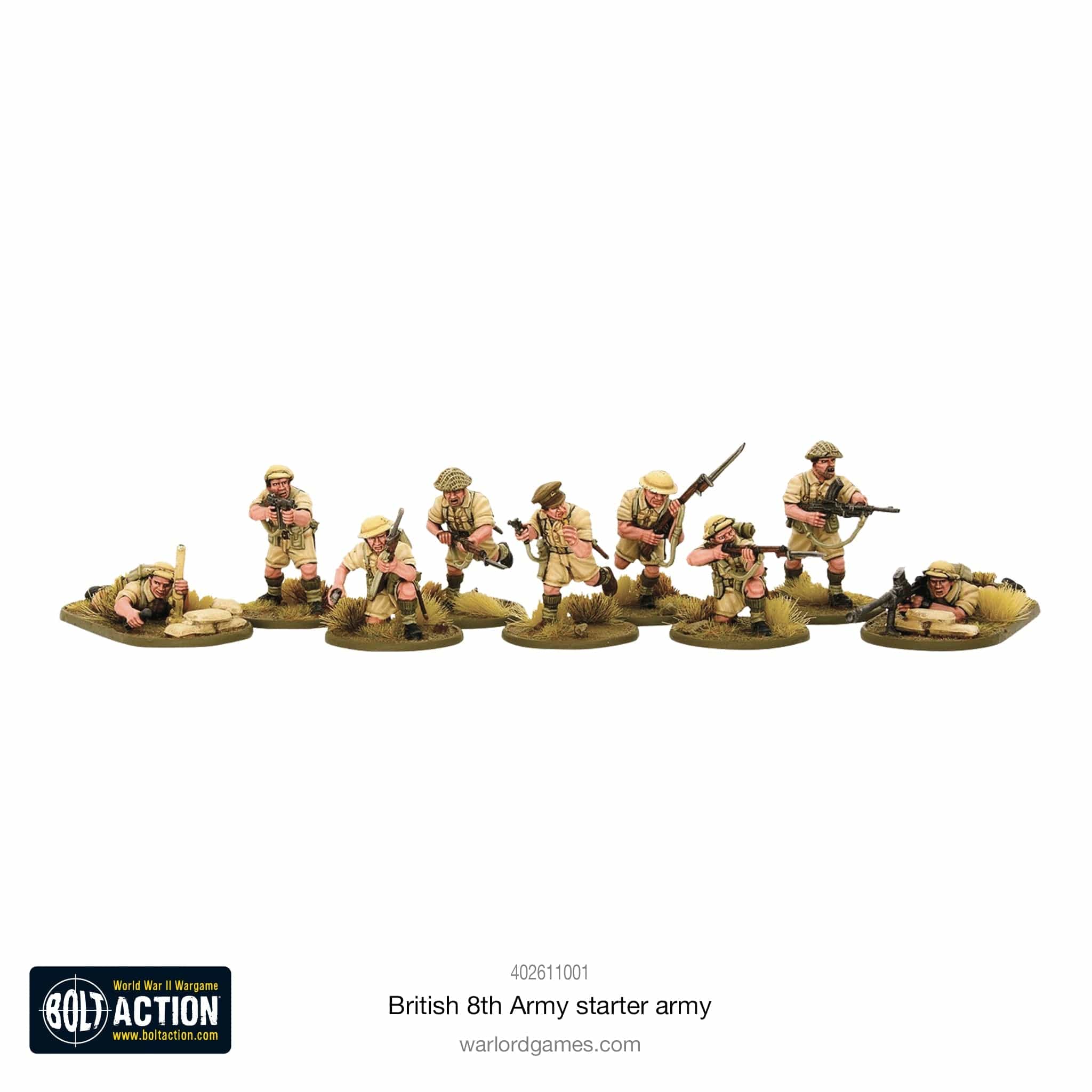 Bolt Action British 8th Army Starter Army - Image 2