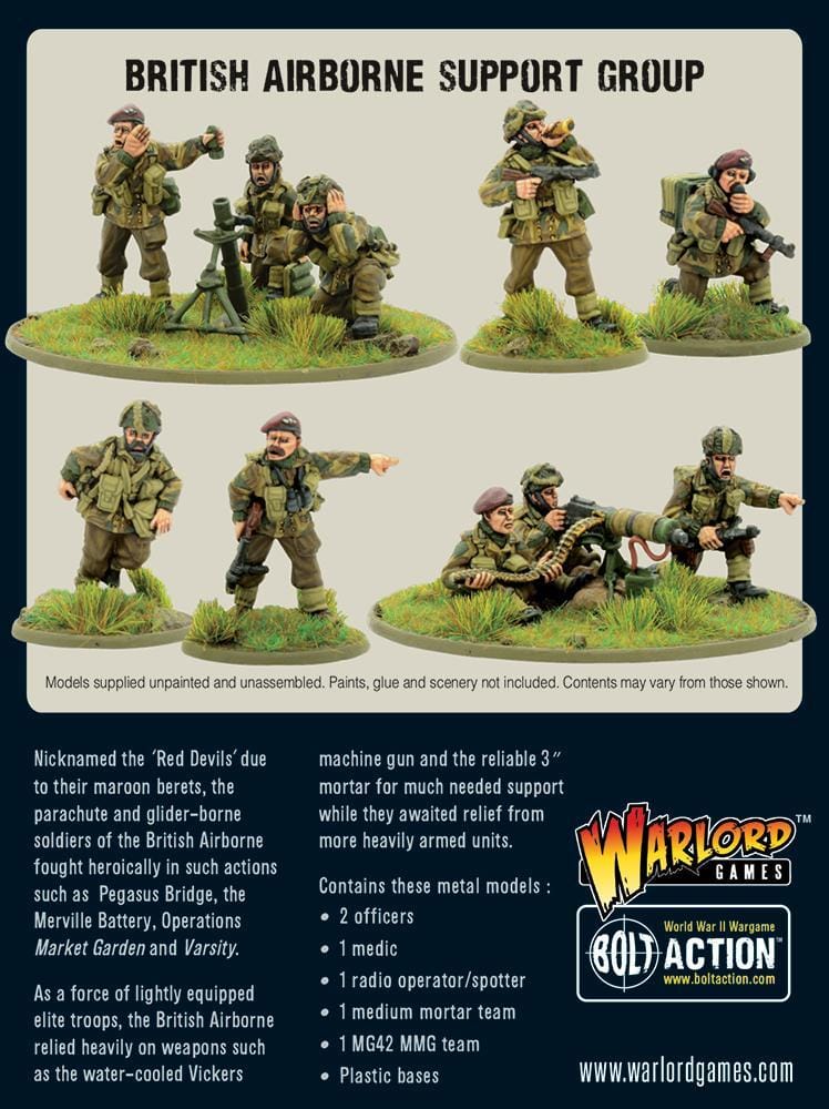 Bolt Action British Airborne support group - Image 2