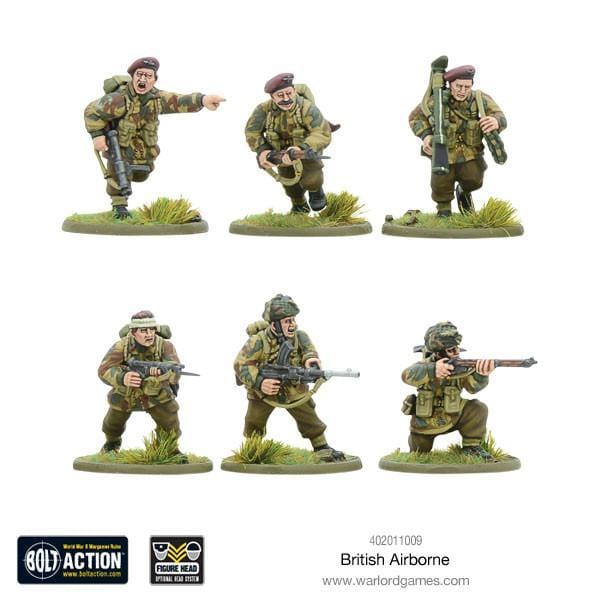 Bolt Action British Airborne WWII Allied Paratroopers - Image 3