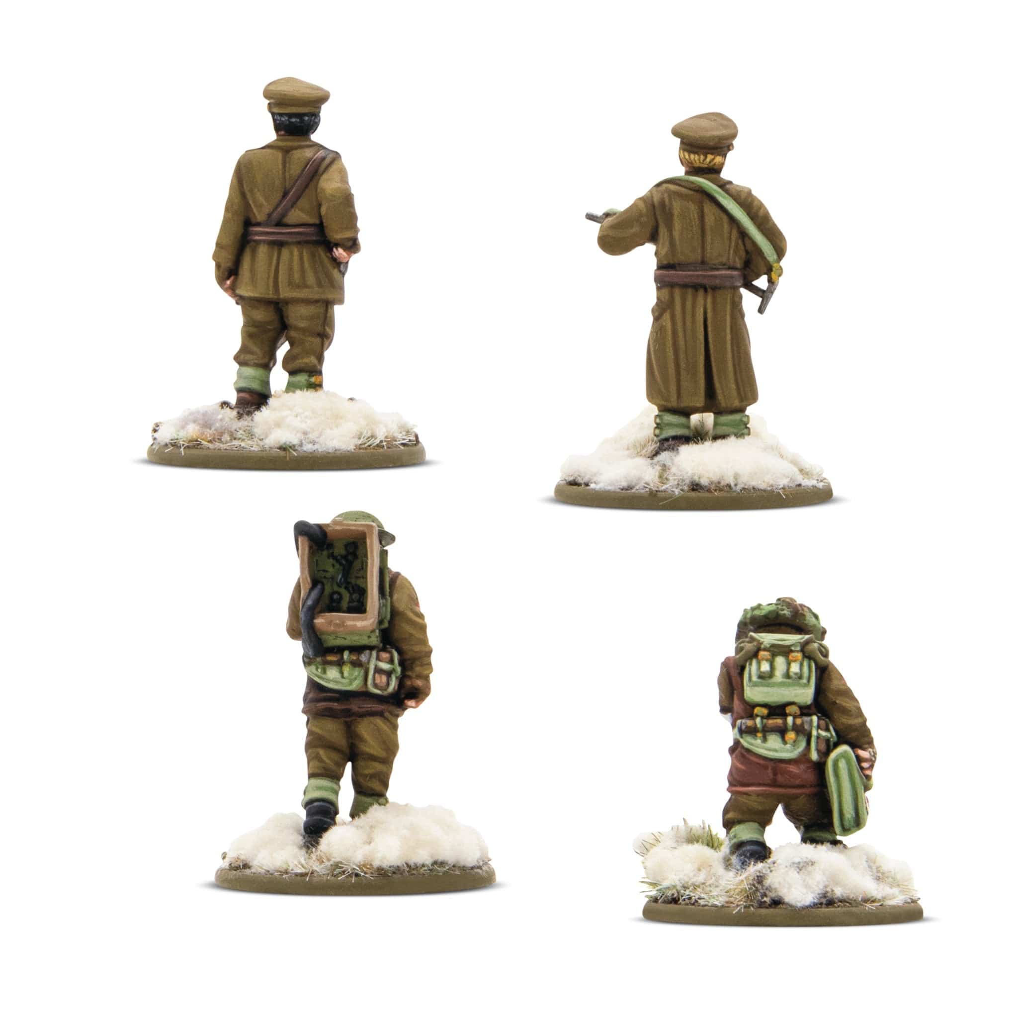 Bolt Action British & Canadian Infantry HQ (winter) - Image 2