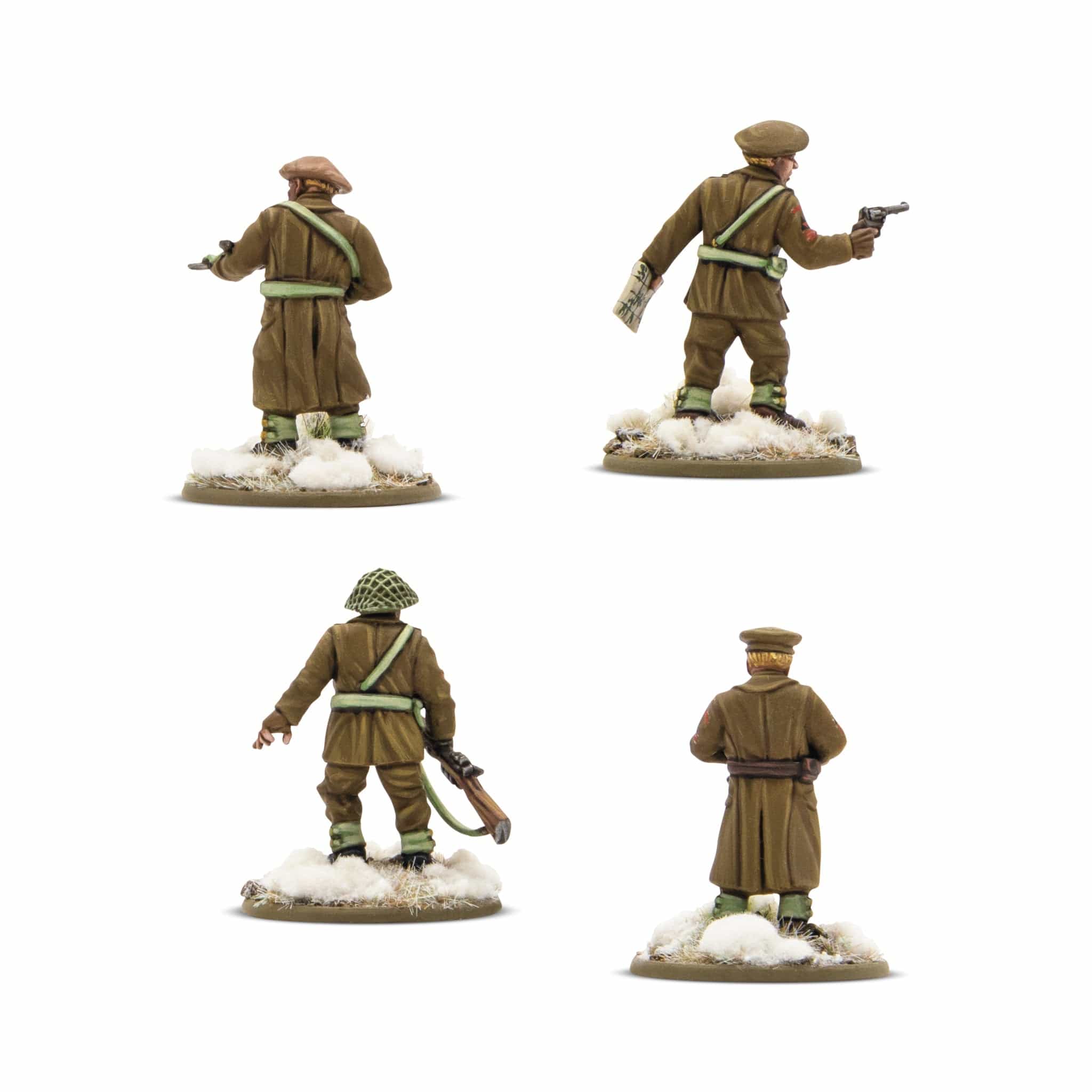 Bolt Action British & Canadian infantry platoon commanders (winter) - Image 2