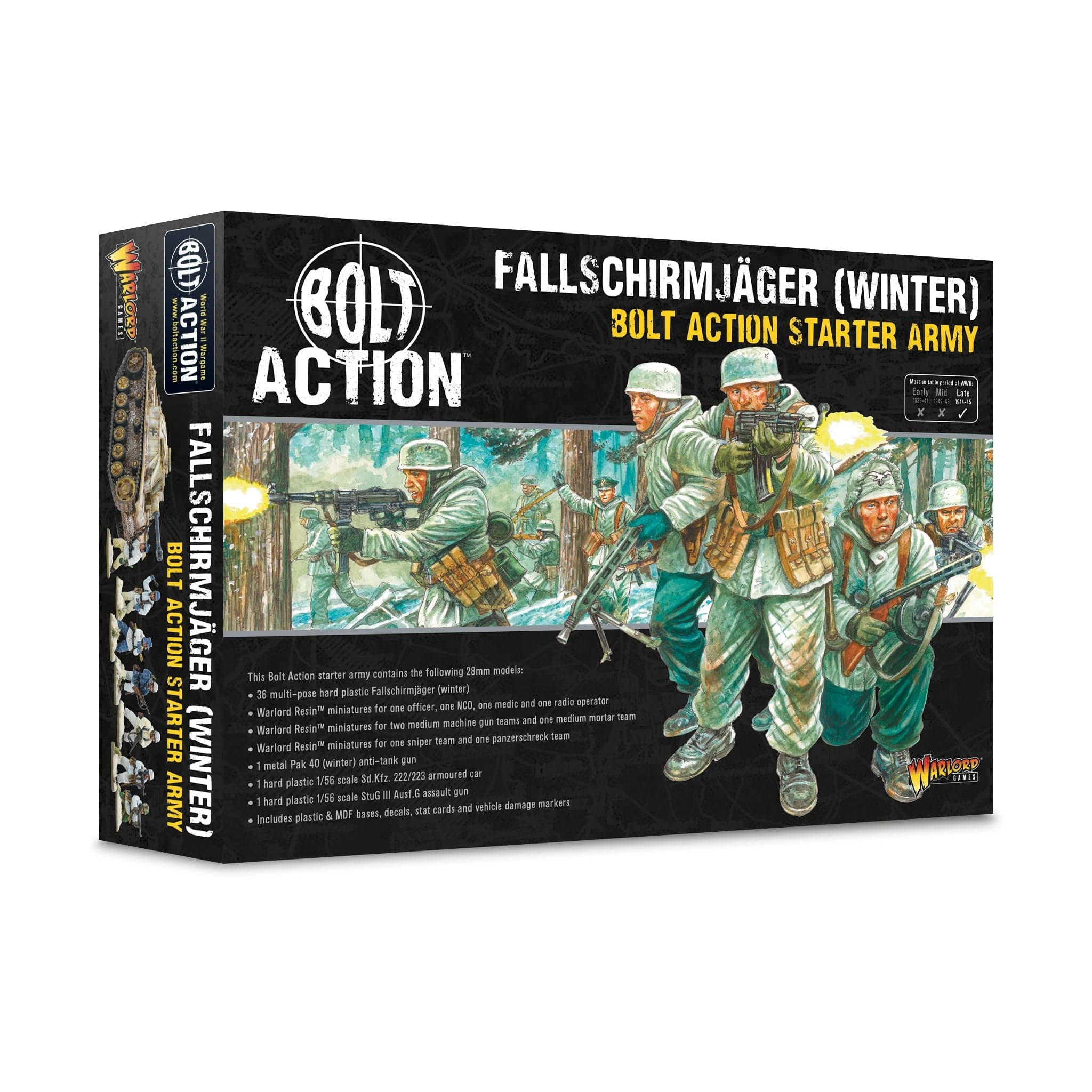 Bolt Action Fallschirmjäger Winter Starter Army - Image 5