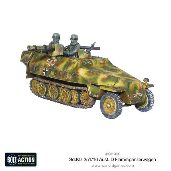 Bolt Action Flammpanzerwagen Sd.Kfz 251/16 Ausf D (Plastic) - Image 2
