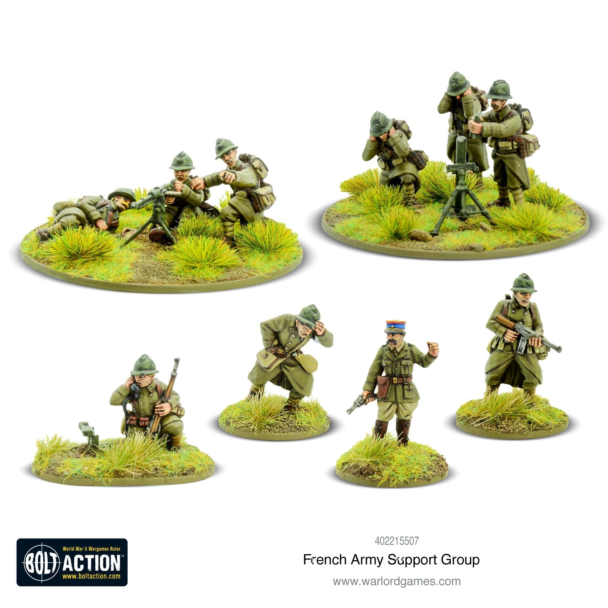 Bolt Action French Army support group - Image 2