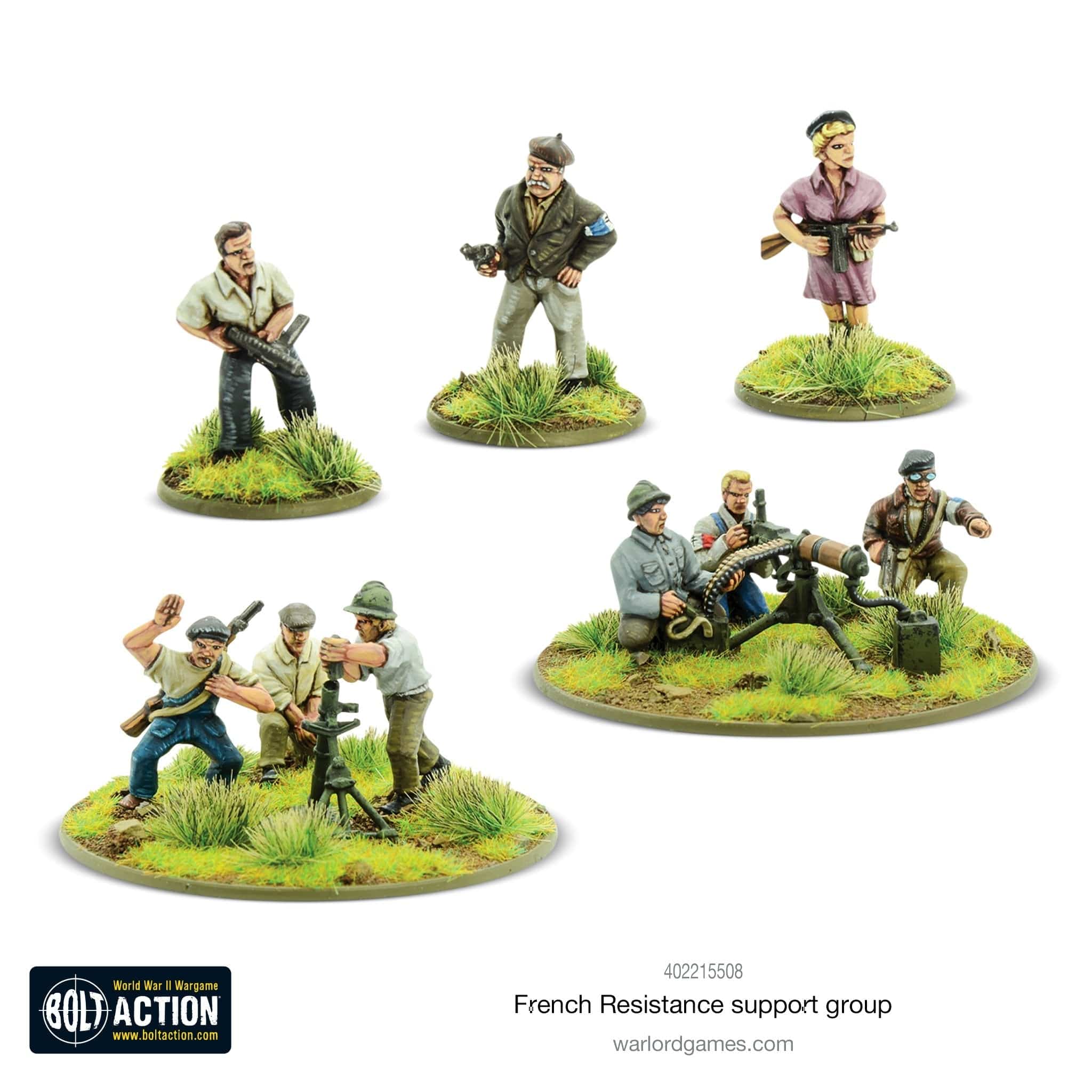 Bolt Action French Resistance Support Group - Image 2