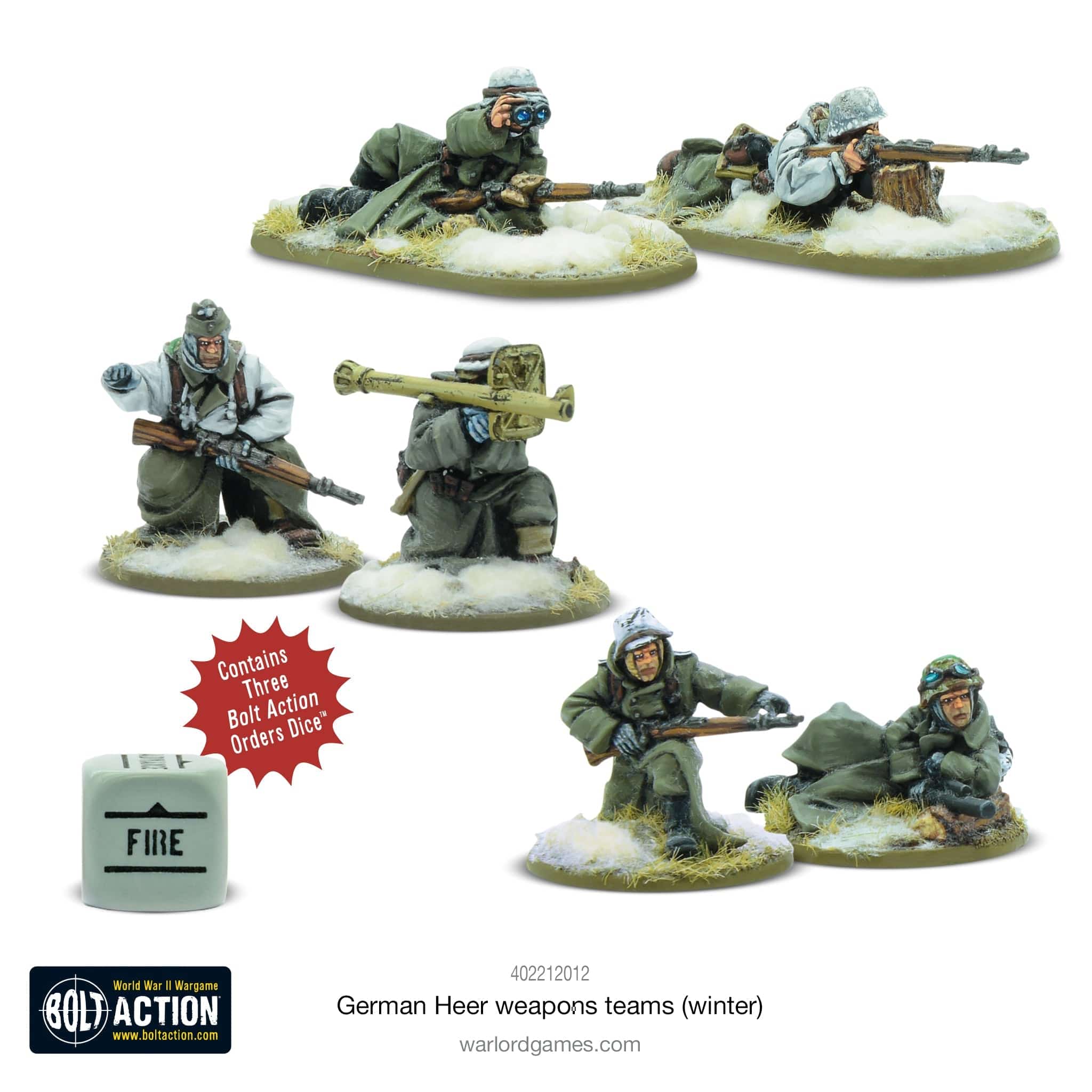 Bolt Action German Heer Winter Weapons Teams - Image 2