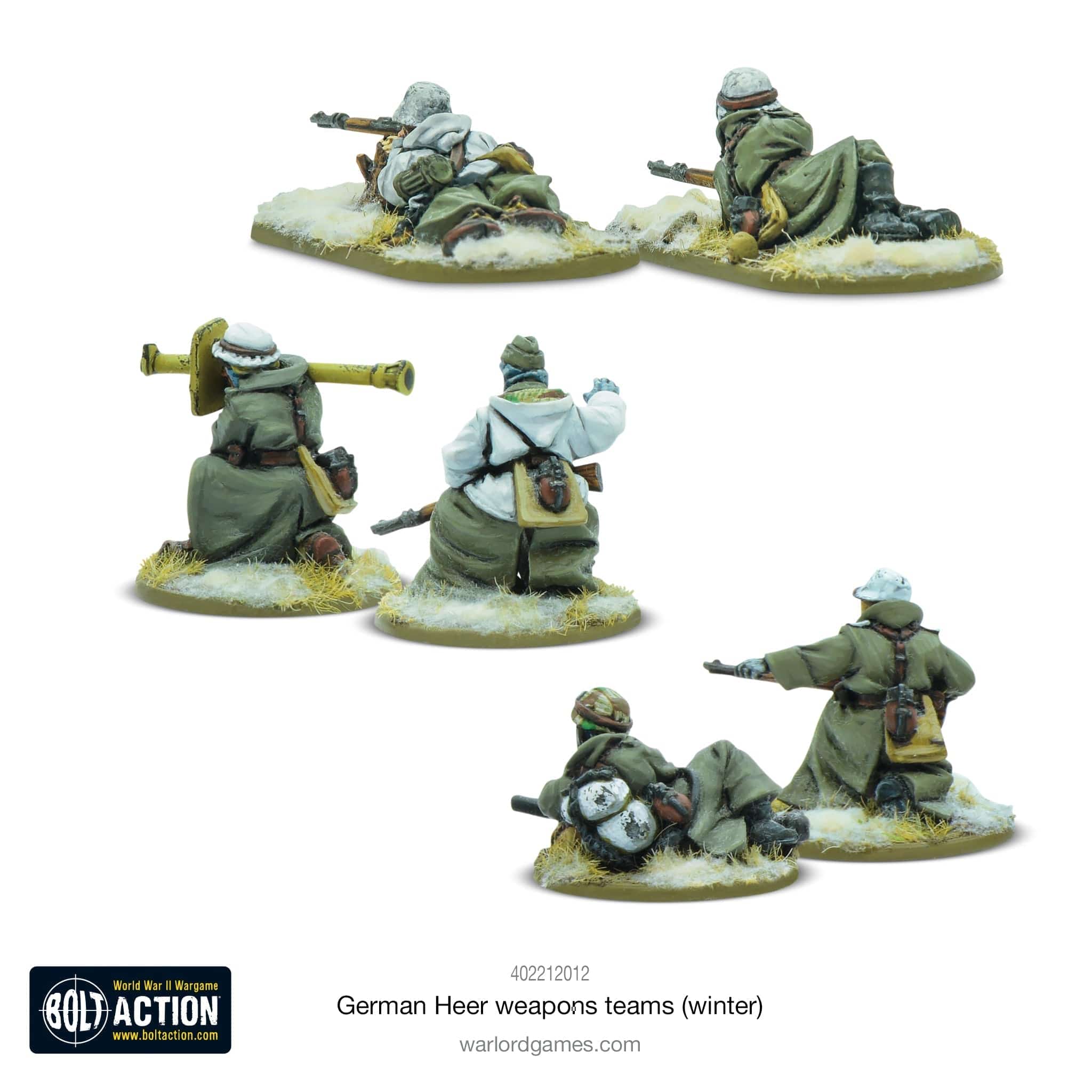 Bolt Action German Heer Winter Weapons Teams - Image 3