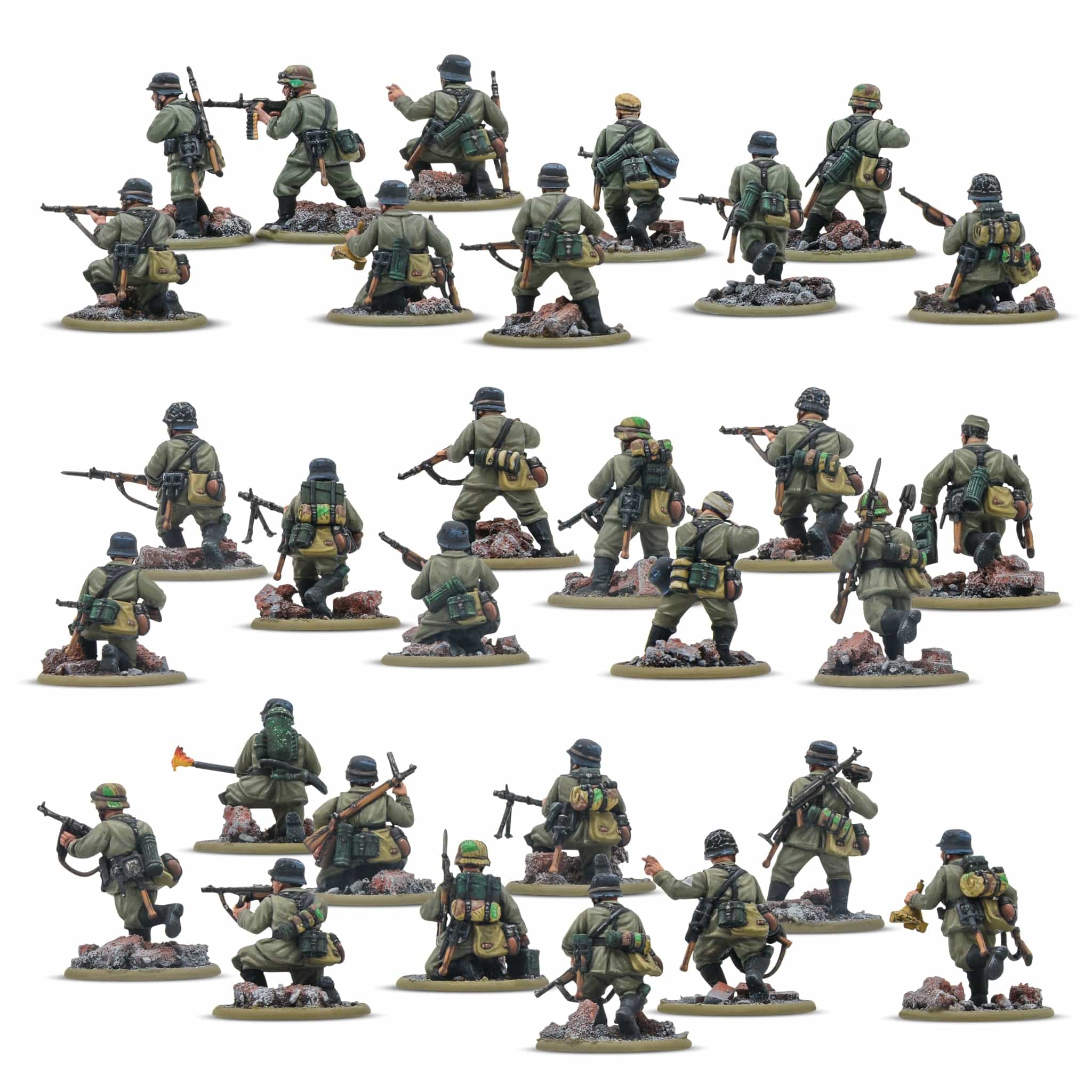 Bolt Action German Veterans Infantry Platoon - Image 2