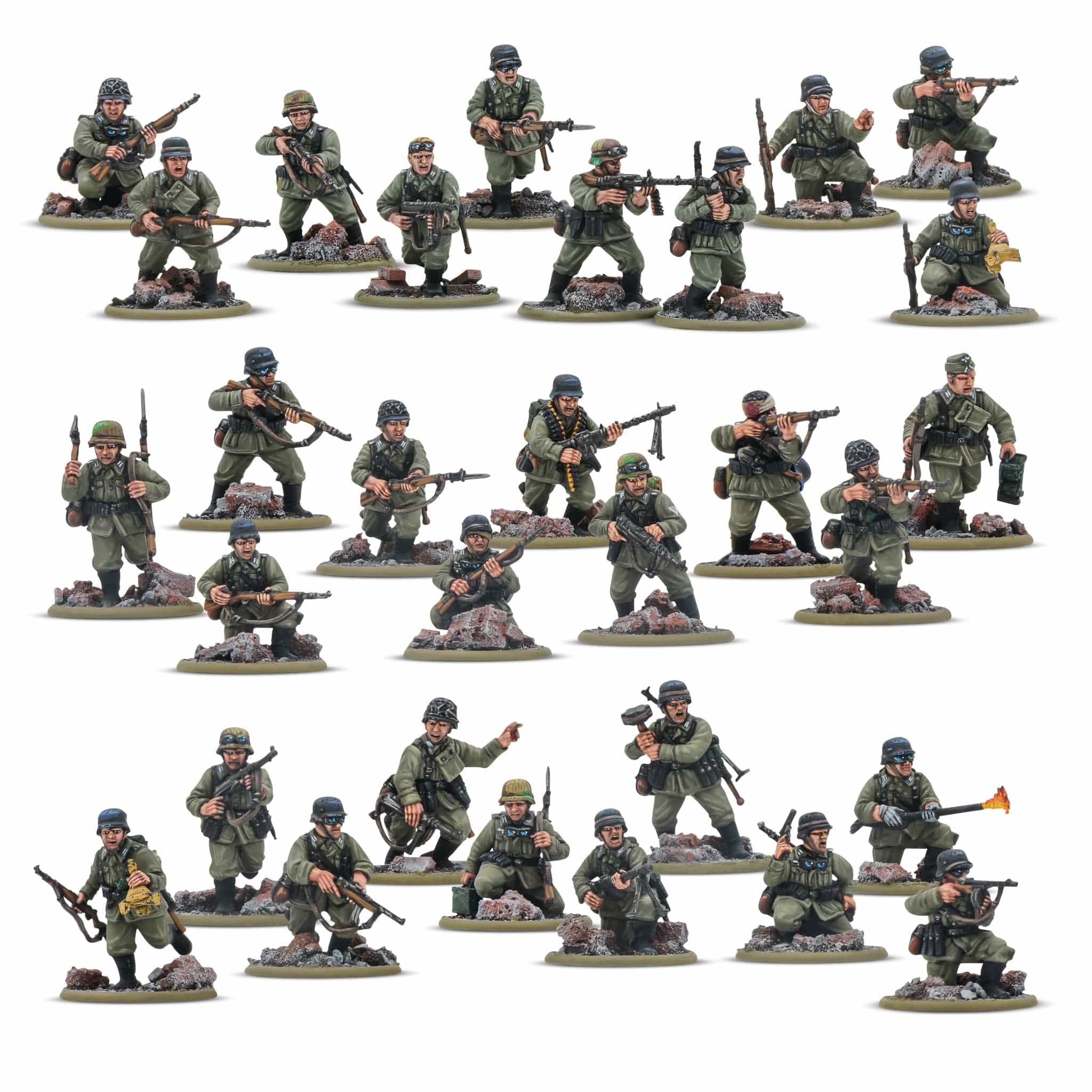 Bolt Action German Veterans Infantry Rattenkrieg Starter Army - Image 2