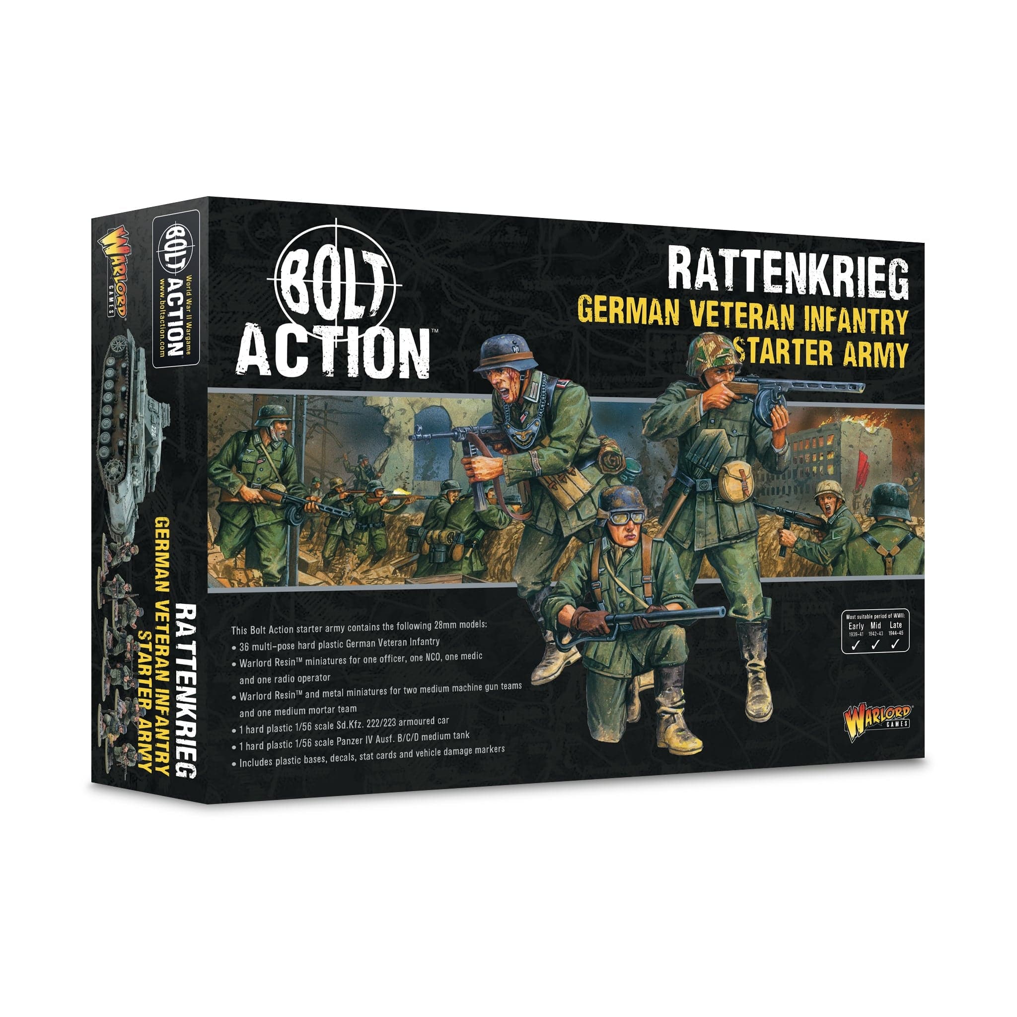Bolt Action German Veterans Infantry Rattenkrieg Starter Army - Image 4