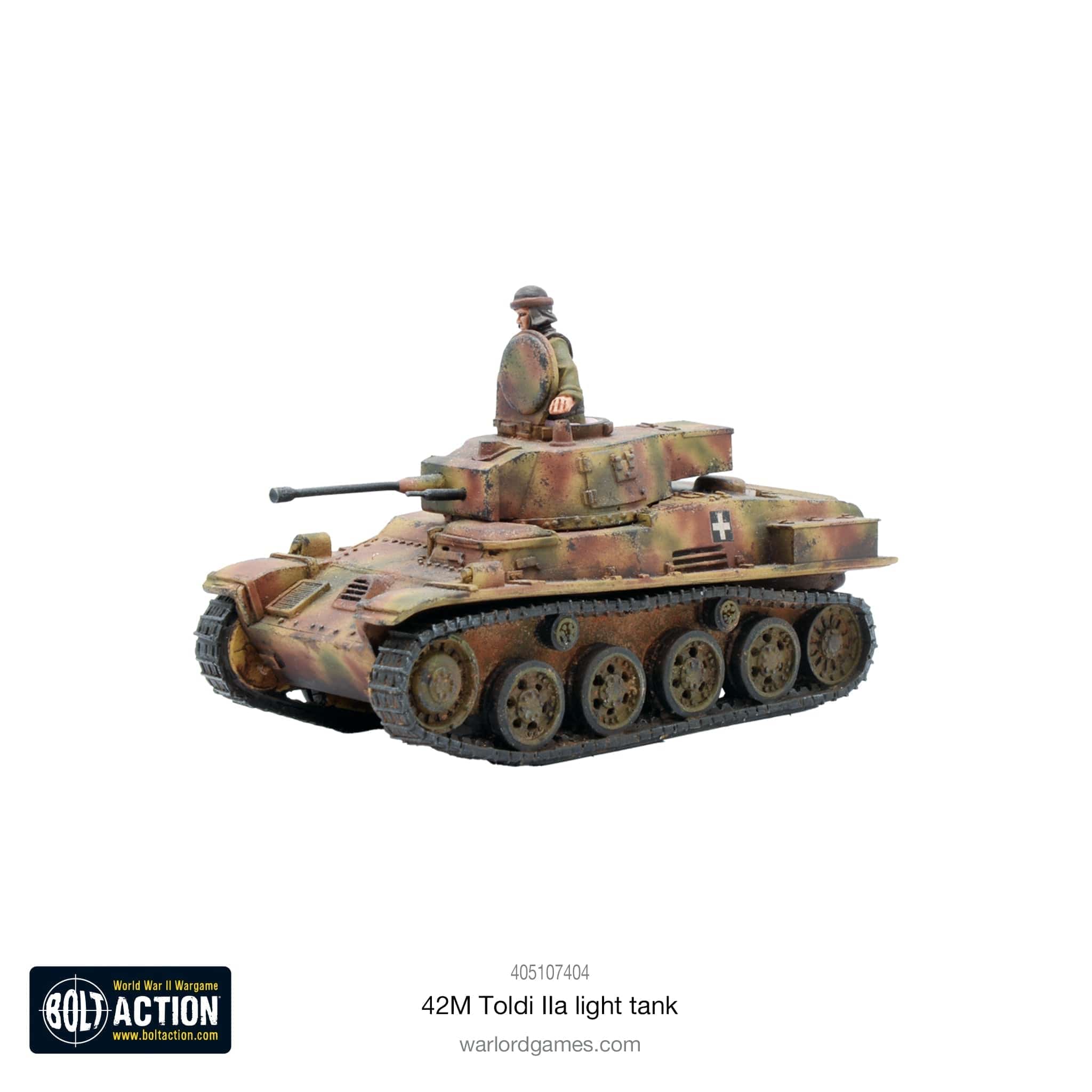 Bolt Action Hungarian Army 42M Toldi IIa Light Tank - Image 2