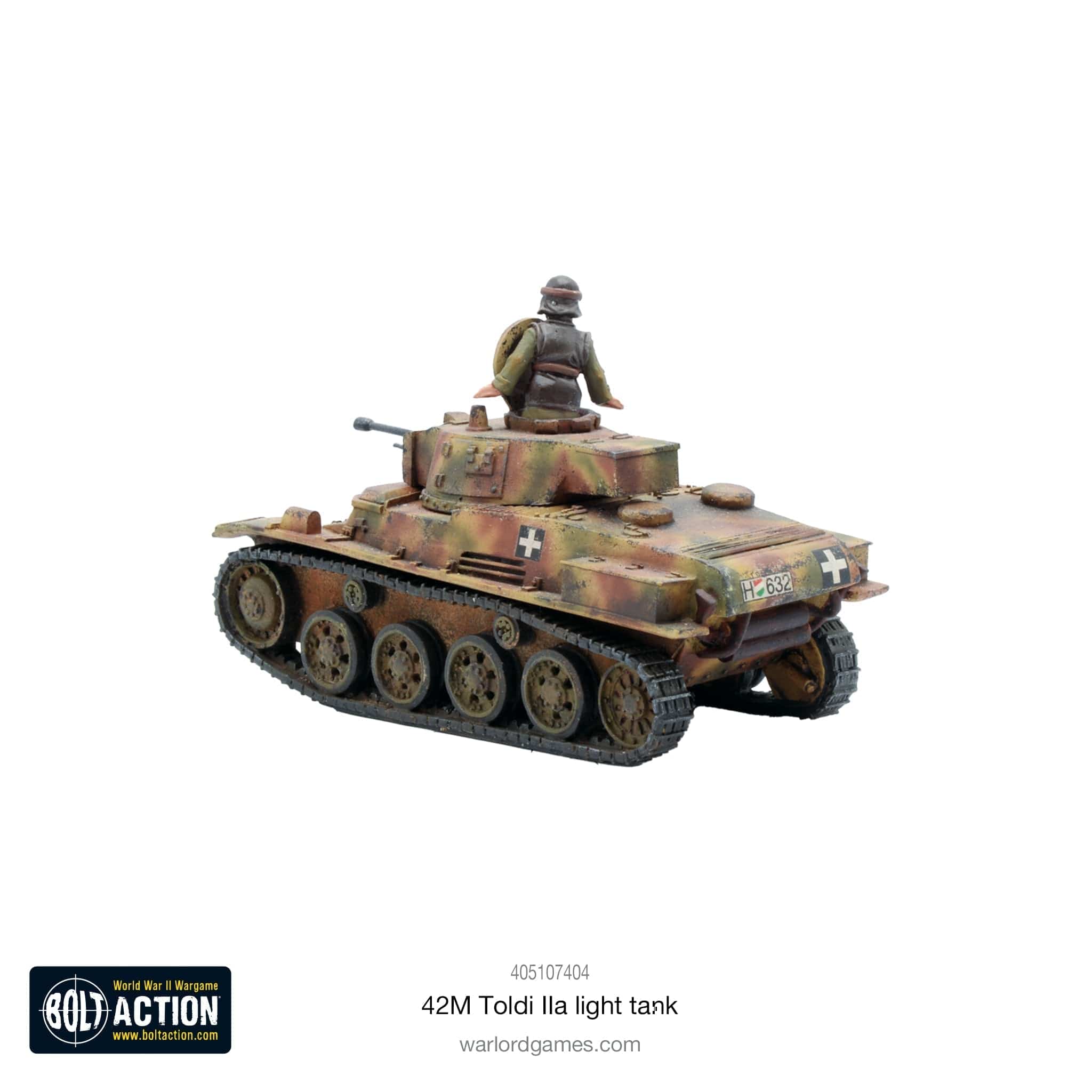 Bolt Action Hungarian Army 42M Toldi IIa Light Tank - Image 3