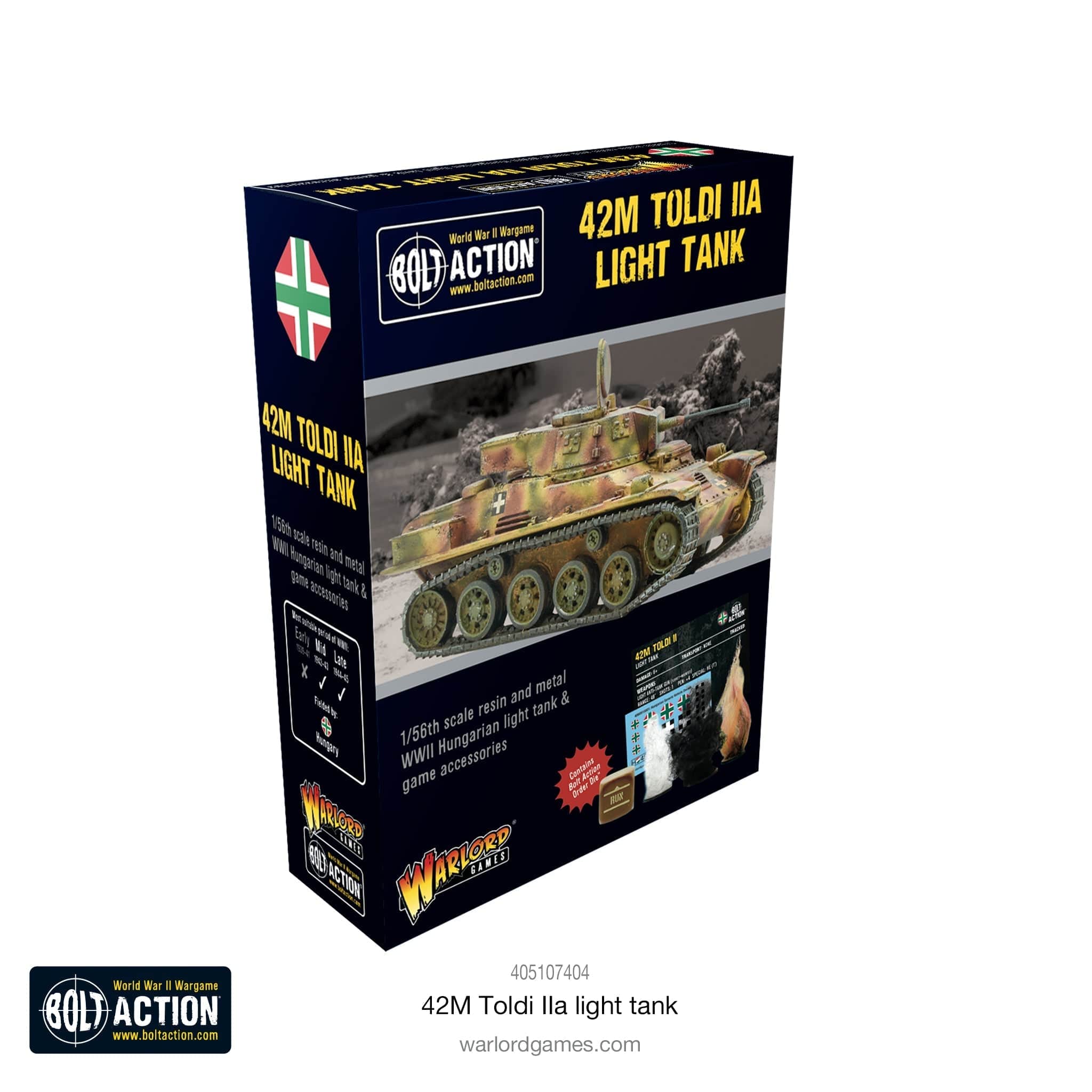 Bolt Action Hungarian Army 42M Toldi IIa Light Tank - Image 6