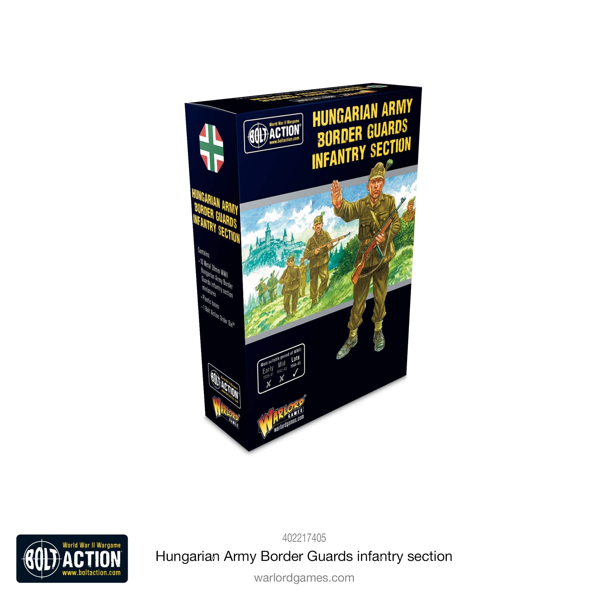 Bolt Action Hungarian Army Border Guards Infantry Section - Image 2