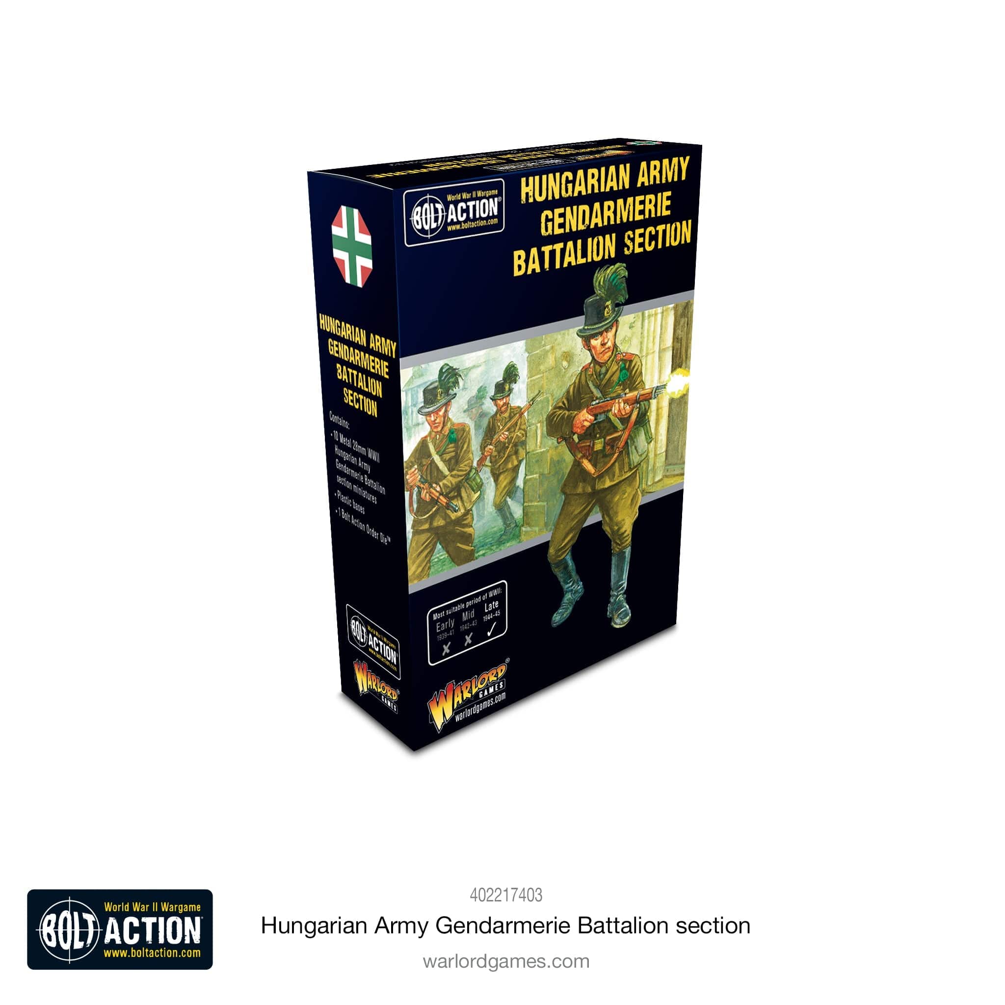 Bolt Action Hungarian Army Gendarmerie Battalion Section - Image 2