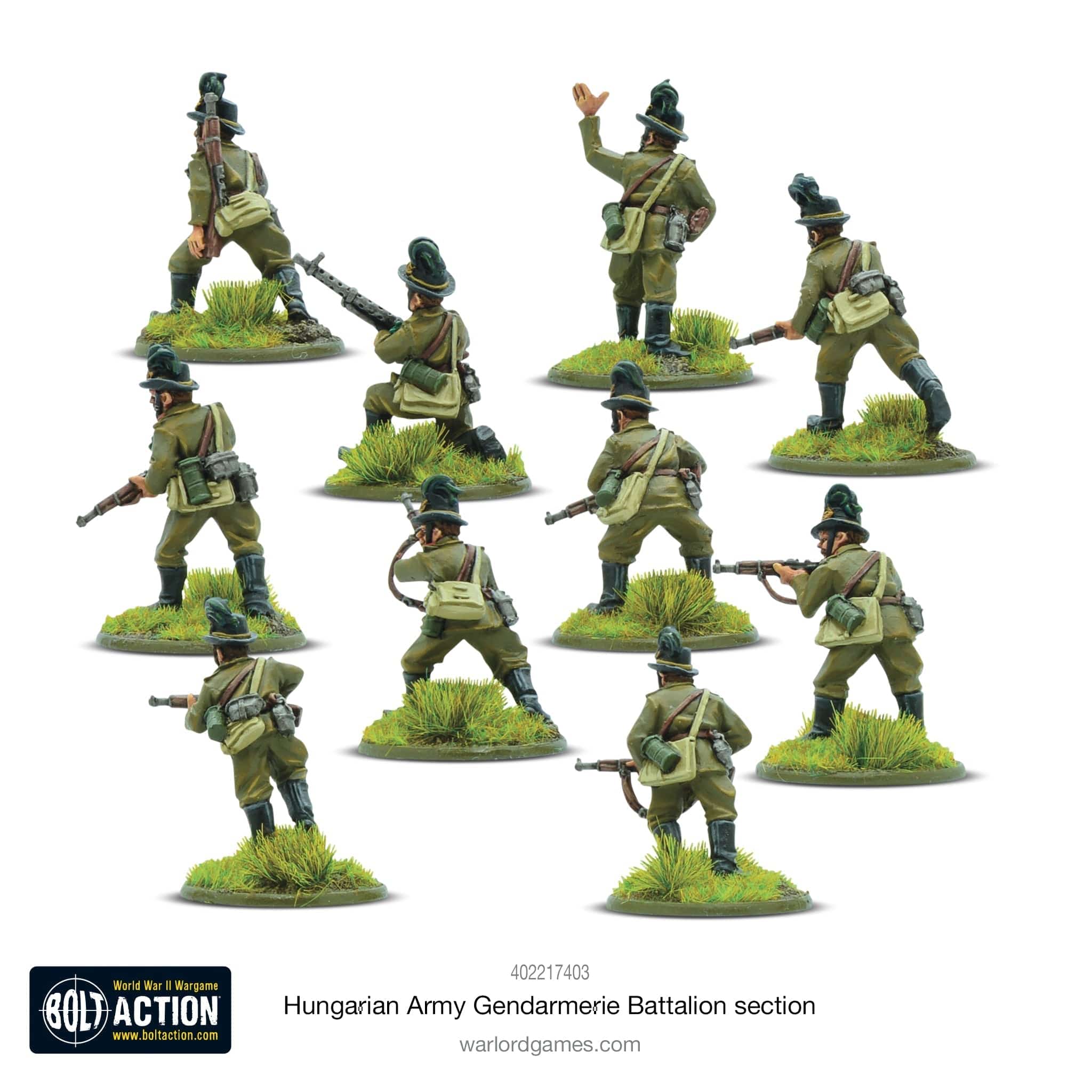Bolt Action Hungarian Army Gendarmerie Battalion Section - Image 3