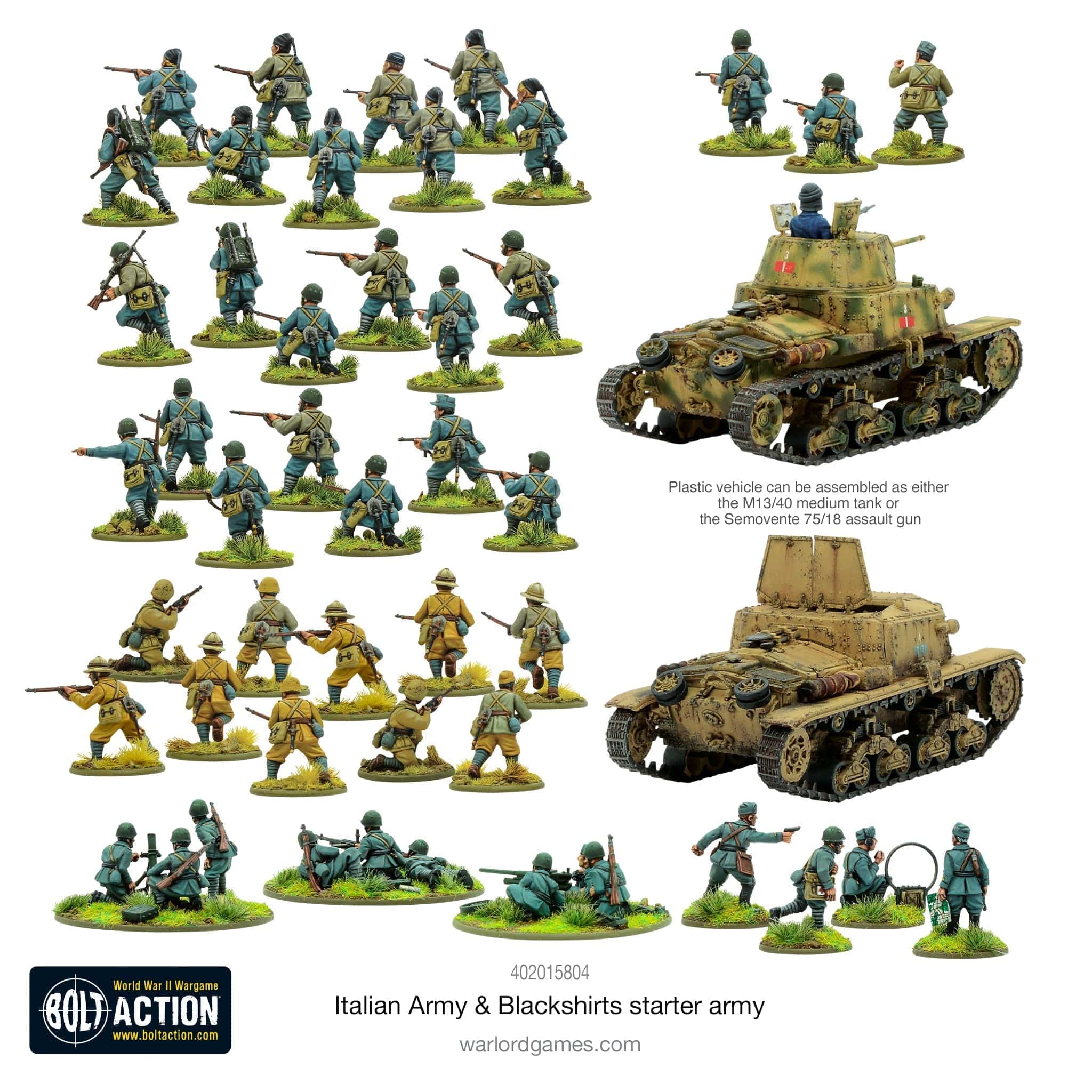 Bolt Action Italian Army/Blackshirts Starter Army - Image 2