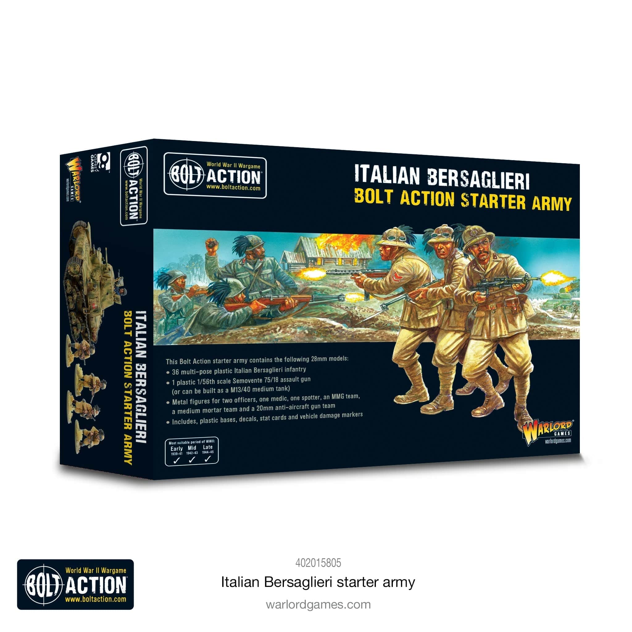 Bolt Action Italian Bersaglieri Starter Army - Image 4