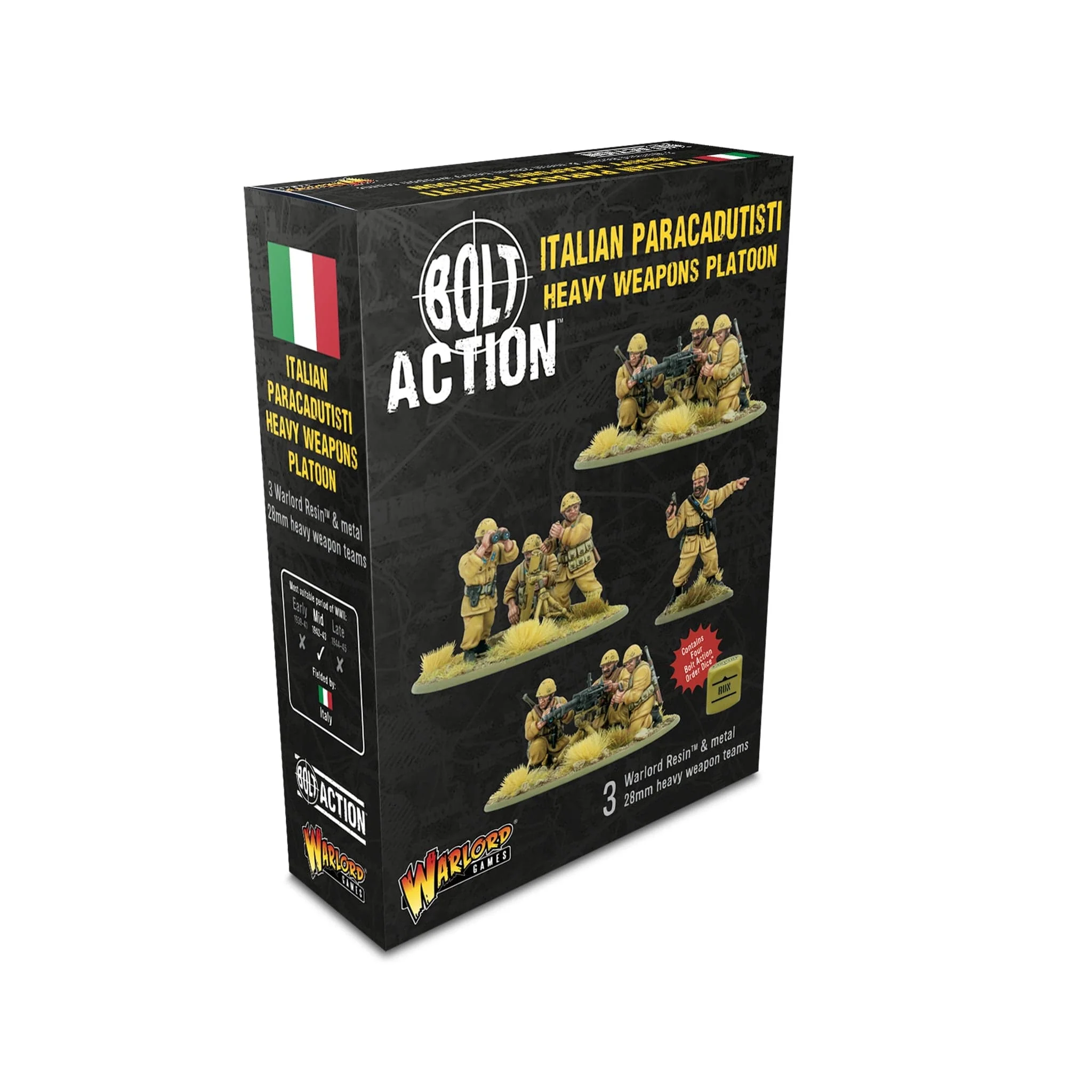 Bolt Action Italian Paracadutisti Heavy Weapons Platoon - Image 3