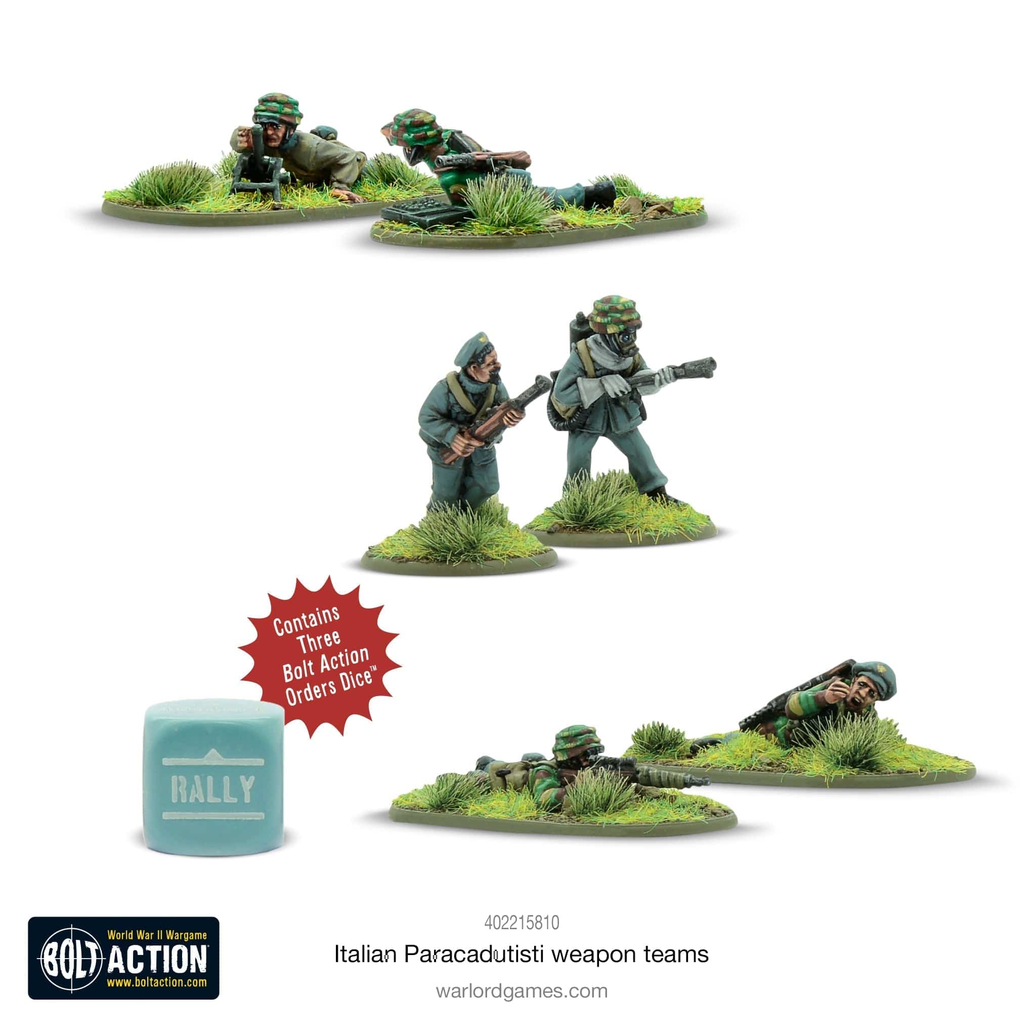 Bolt Action Italian Paracadutisti Weapons Teams - Image 2