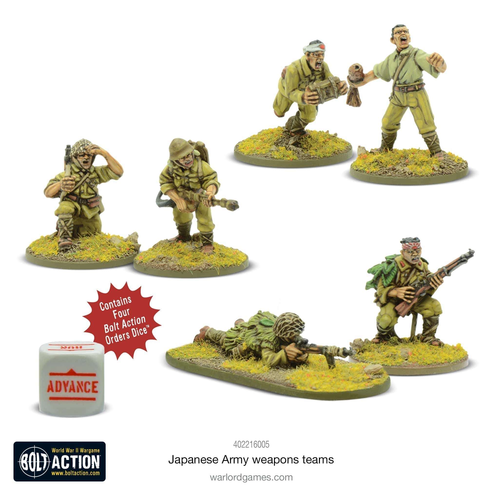 Bolt Action Japanese Army Weapons Teams - Image 2