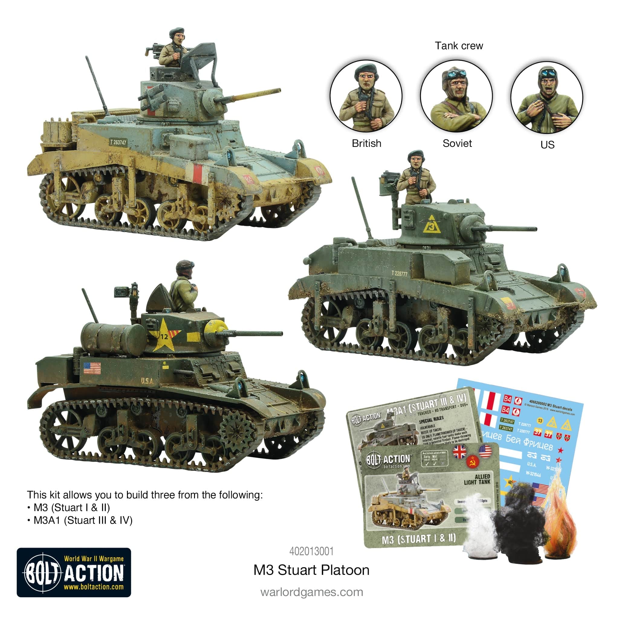 Bolt Action M3 Stuart Platoon - Image 2